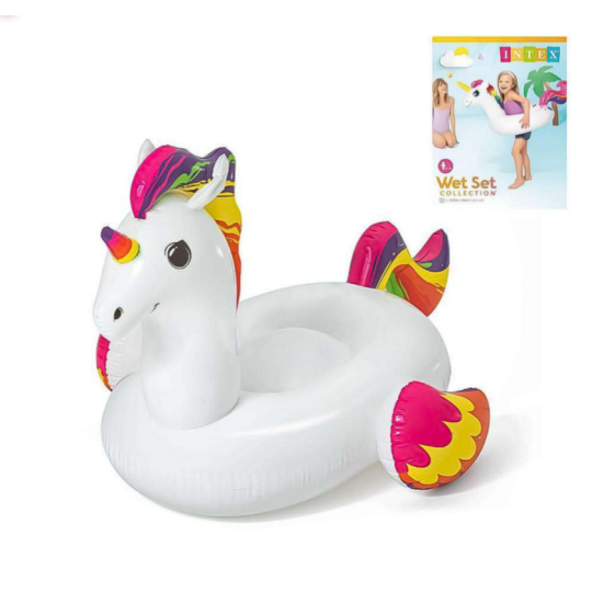 FLOTADOR DE PISCINA TIPO  UNICORNIO