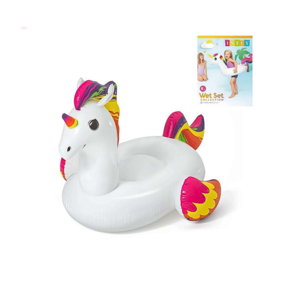 FLOTADOR DE PISCINA TIPO  UNICORNIO