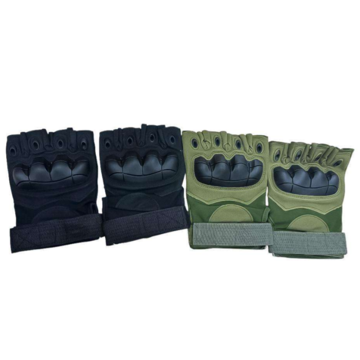 GUANTE TACTICO MEDIO DEDO