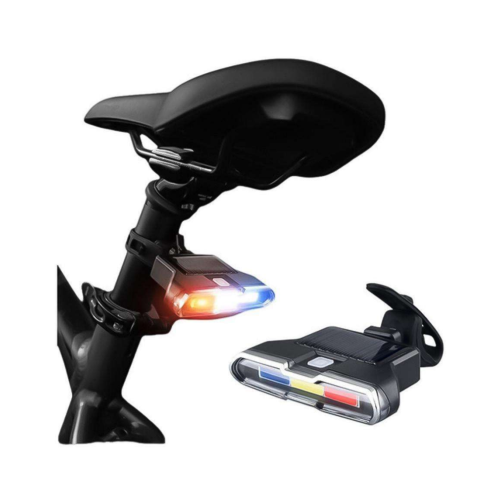 LUZ ESTROBOSCOPICA SOLAR PARA BICICLETA