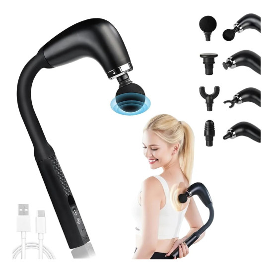 MASAJEADOR CORPORAL CURVO  MANGO TEXTURA 17W