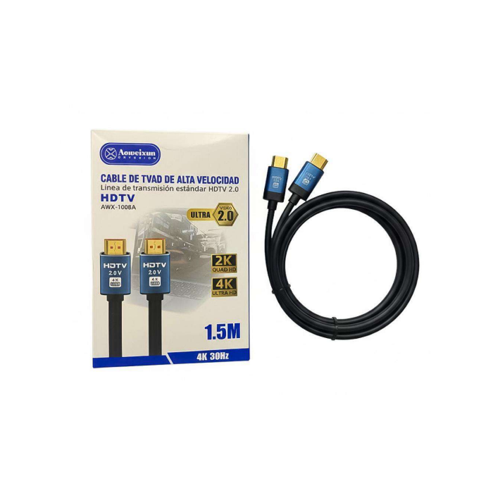 CABLE HDMI CAJA HDTV 1.5M
