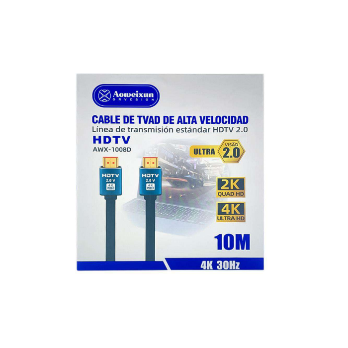 CABLE HDMI CAJA HDTV 10M
