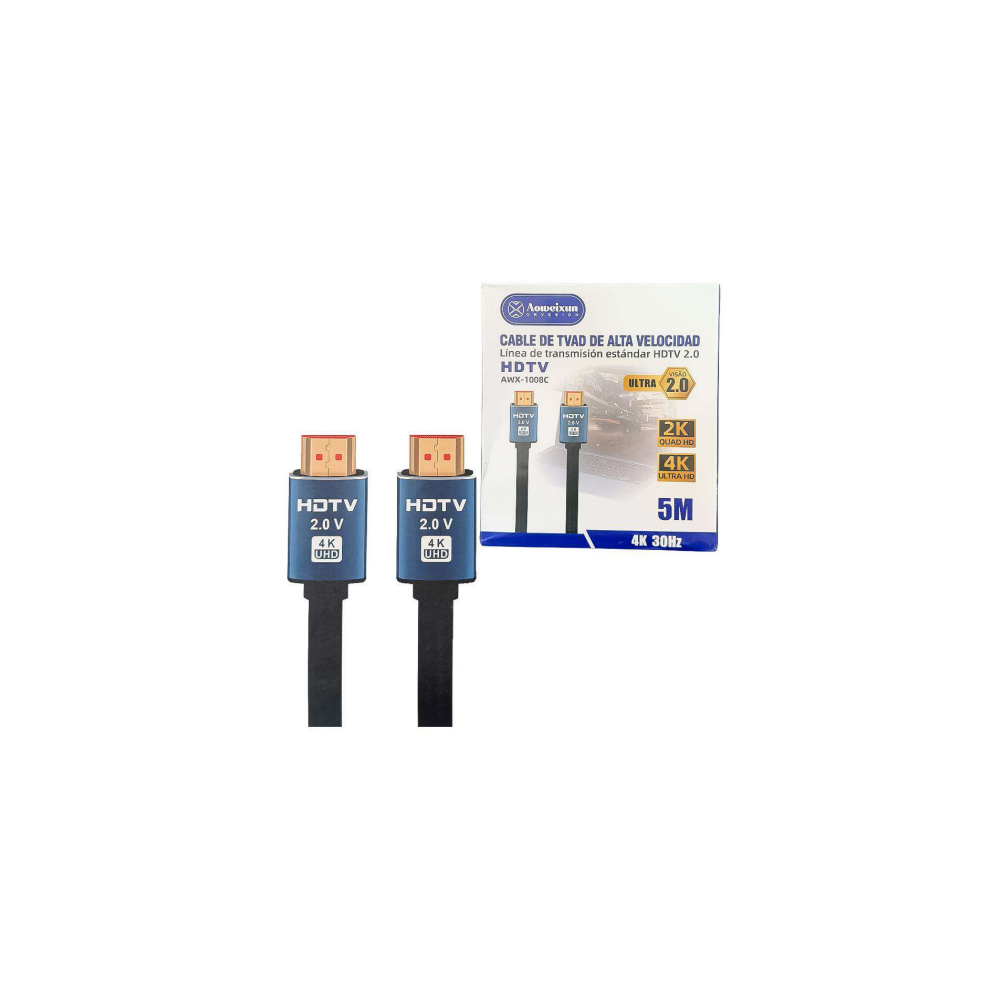 CABLE HDMI CAJA HDTV 5M
