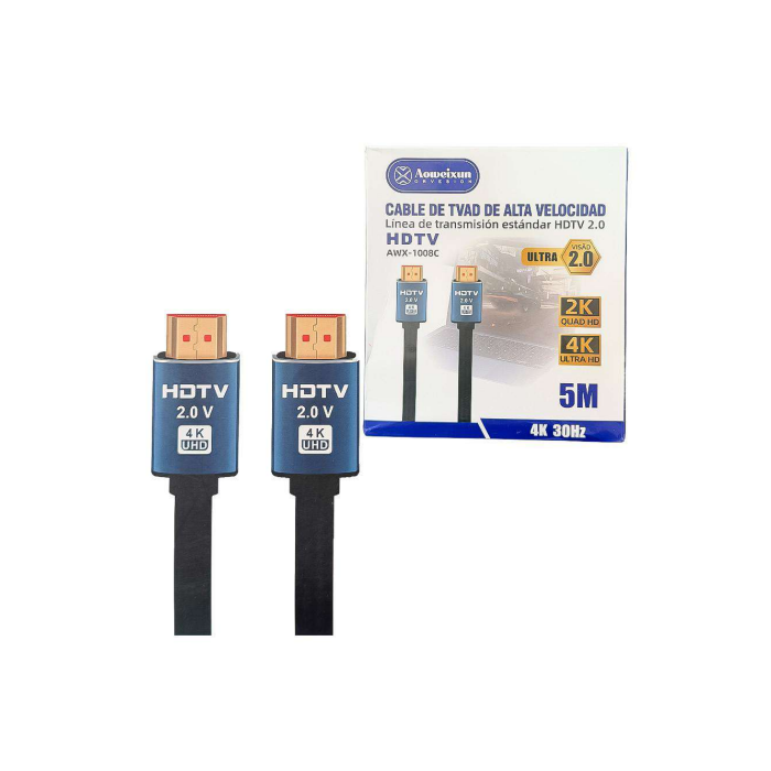CABLE HDMI CAJA HDTV 5M
