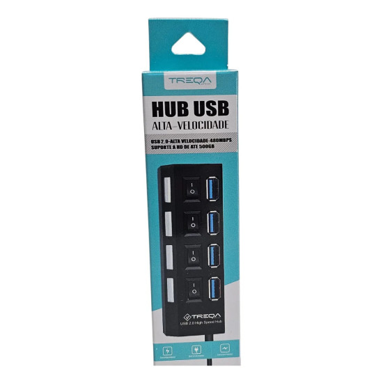HUB USB 4 PUERTOS