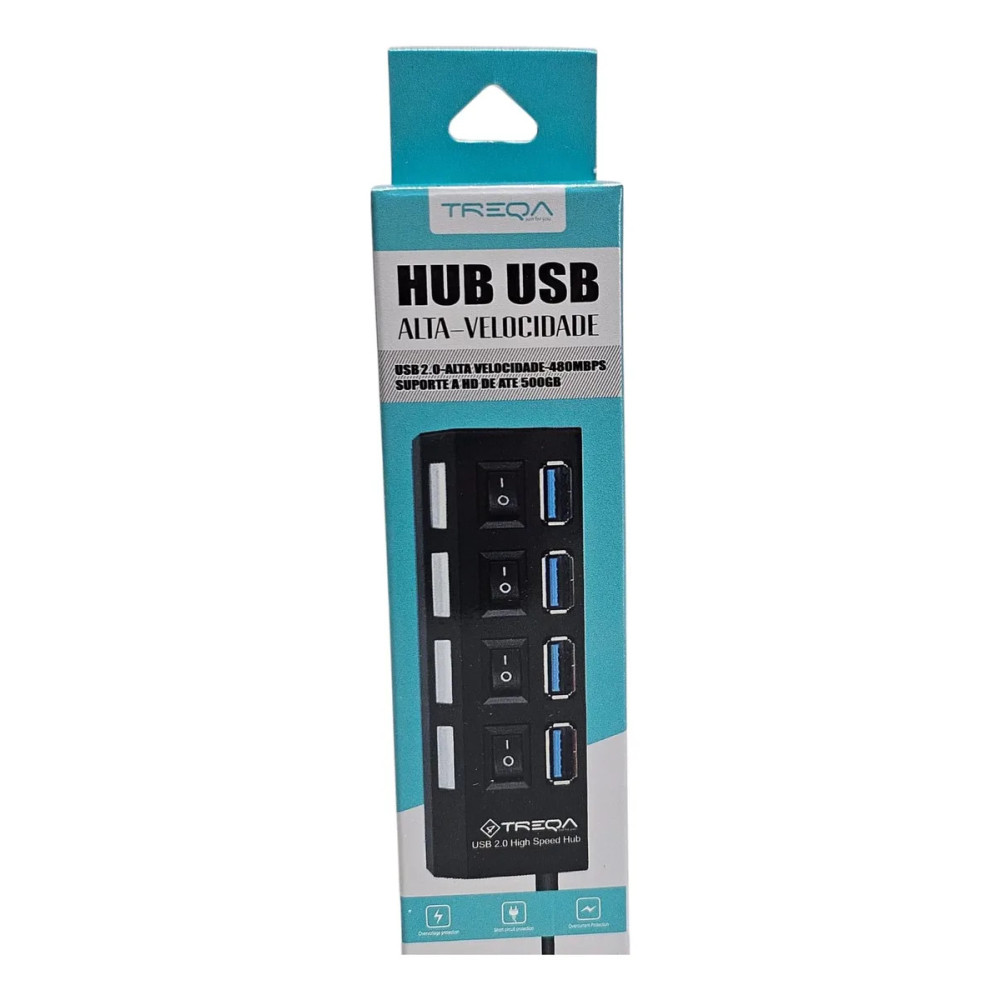 HUB USB 4 PUERTOS