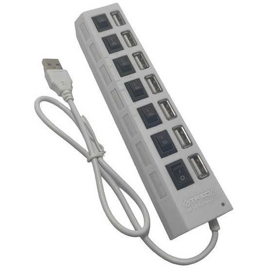 HUB USB 7 PUERTOS TREQA
