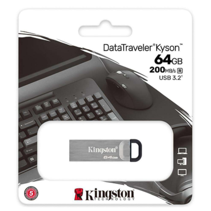 MEMORIA USB KINGSTON  DE 64 GB
